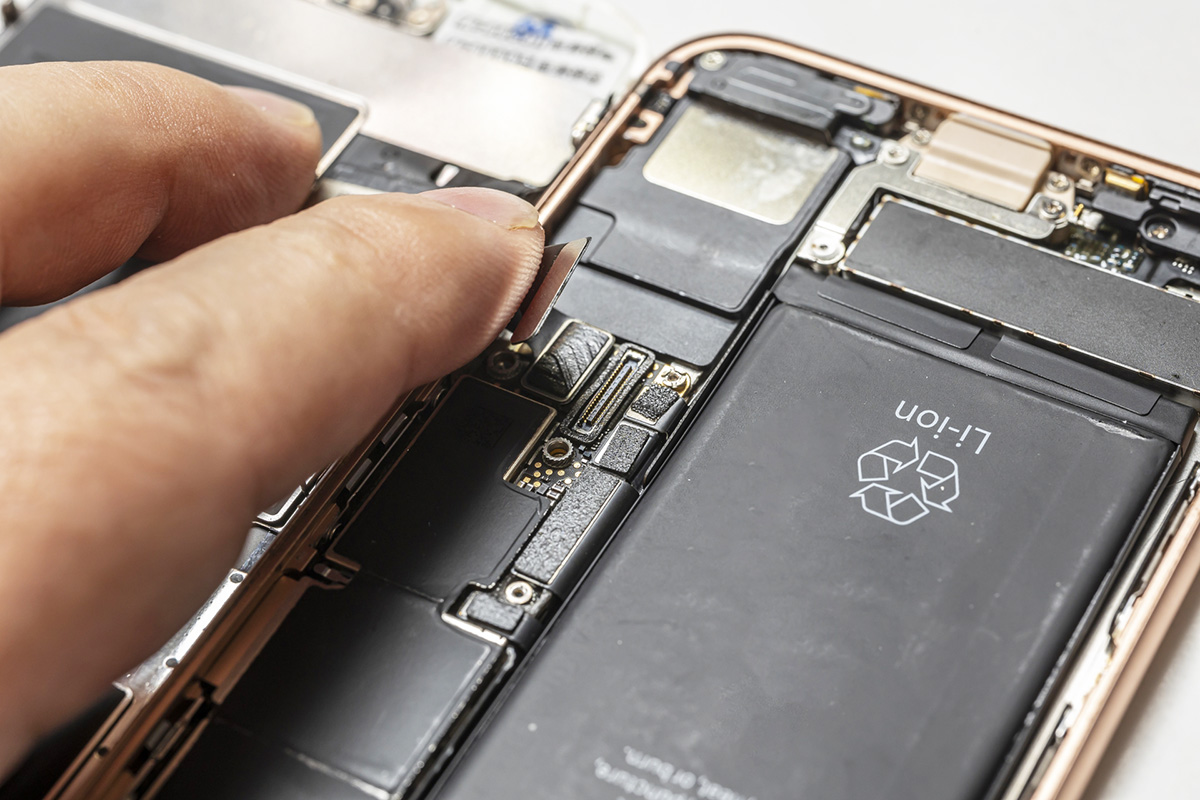 iPhoneのバッテリー交換